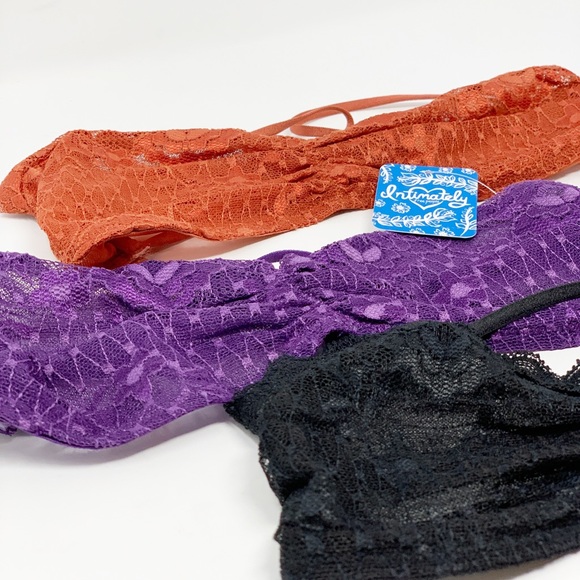 Free People Intimately Free Lace Bandeau Bralettes - Picture 2 of 5